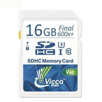 کارت حافظه SDHC ویکومن مدل Extra 600X کلاس 10استاندارد UHS-I سرعت 90MB/S ظرفیت 16 گیگابایت