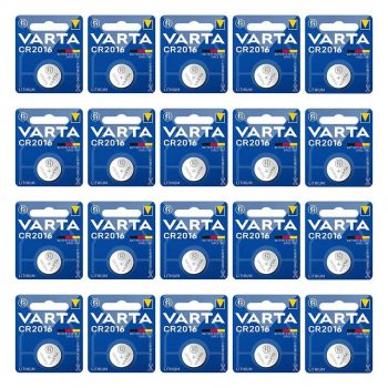باتری سکه ای وارتا Varta CR2016 (20عددی)