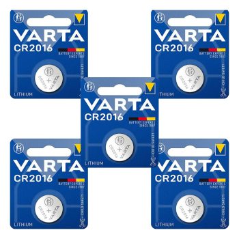 باتری سکه ای وارتا Varta CR2016 (5عددی)