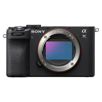 نمای روبرو دوربین عکاسی بدون آینه سونی Sony a7C II Mirrorless body