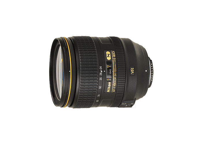 لنز تله/واید نیکون Nikon 24-120mm F/3.5-5.6 Nikkor Lens