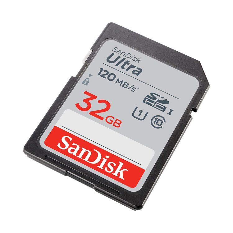 کارت حافظه اس دی SD Sandisk 32GB 120mb ultra