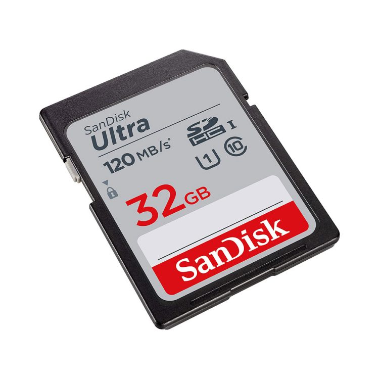 کارت حافظه اس دی SD Sandisk 32GB 120mb ultra