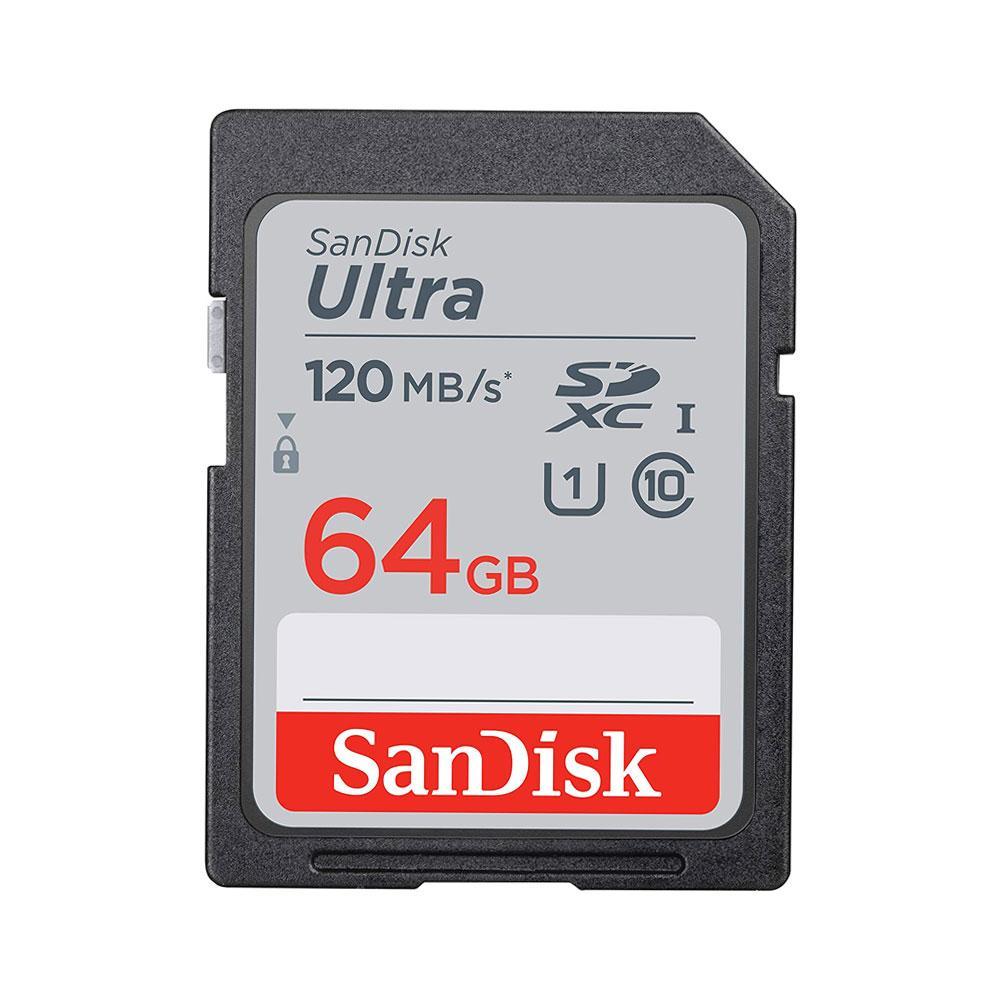 کارت حافظه اس دی SD Sandisk 64GB 120mb Ultra