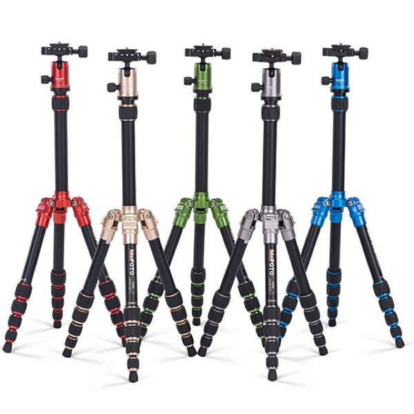 رنگبندی سه پایه دوربین نیمه حرفه ای می فوتو Mefoto Tripod A0350Q0