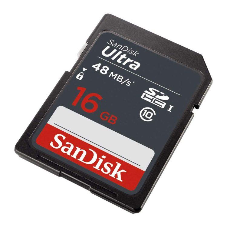 کارت حافظه اس دی SD Sandisk 16GB 320X U1