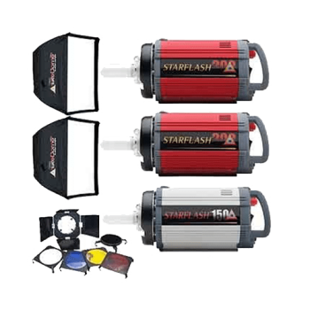 کیت نورپردازی سه شاخه 300 ژول فتوفلکس PhotoFlex