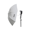 چتر سفید جمع‌شو (قطر 91سانتی‌متر) Phottix Double-Small Folding White Shoot-Through Umbrella 36" (91cm)