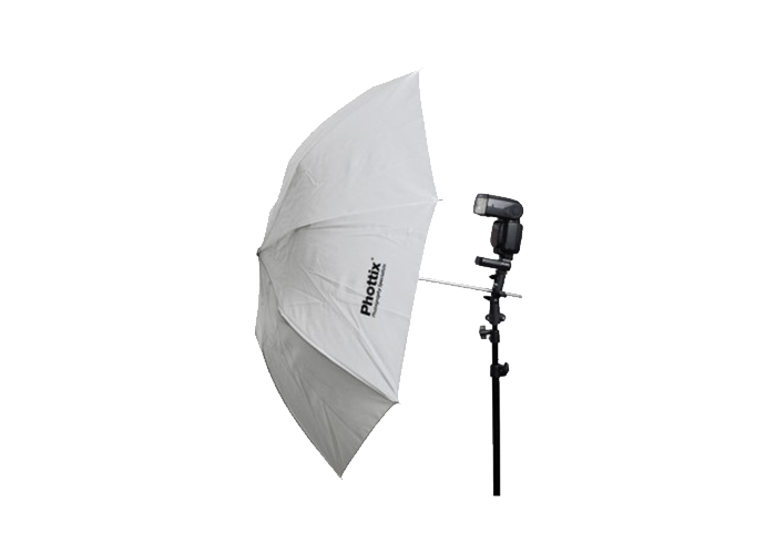 چتر سفید جمع‌شو (قطر 91سانتی‌متر) Phottix Double-Small Folding White Shoot-Through Umbrella 36" (91cm)