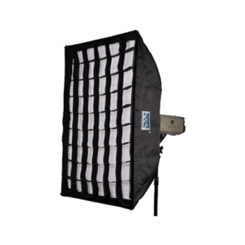 سافت‌باکس واید ۱۲۰ × ۸۰ سانتی‌متری S&S 80x120cm Softbox with Grid