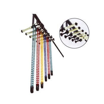 پایه فون زنجیری ۶ تایی Triple Background Holder QH-B006