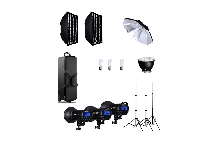 کیت فلاش استودیویی نایس Nice TS-300J