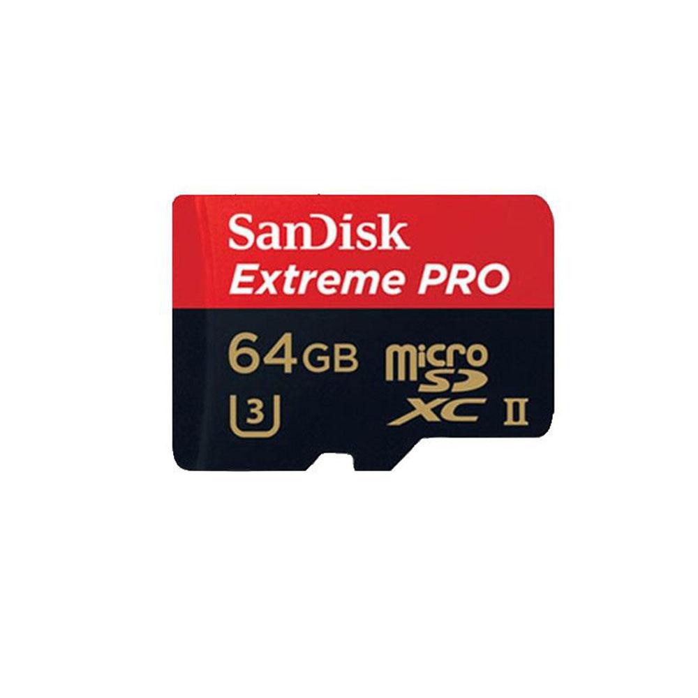 رم میکرو اس دی سندیسک 64 گیگابایت 170MB Extrem Pro 4K U3