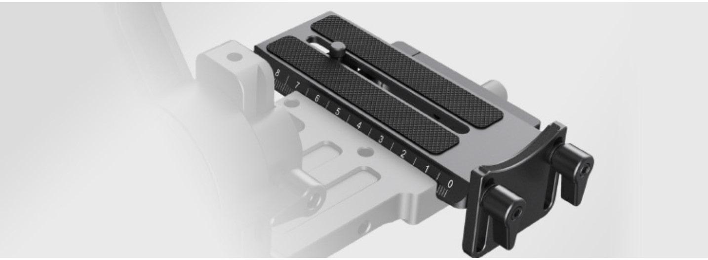 تصویر از کفشک گیمبال دوربین ژیون کرین 2 همراه با موتور فوکوس Zhiyun-Tech Crane-2