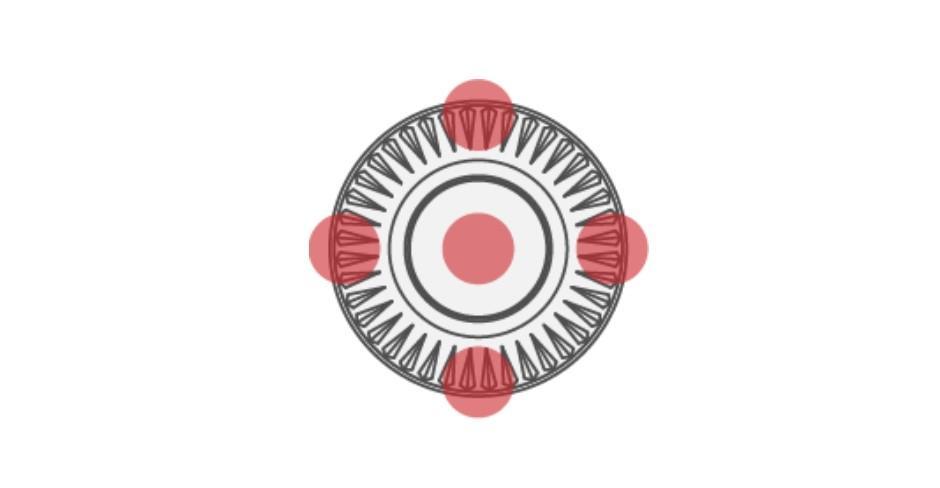 تصویر از بخش های گیمبال دوربین ژیون کرین 2 همراه با موتور فوکوس Zhiyun-Tech Crane-2