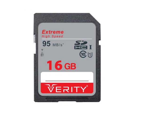 مموری SD وریتی با ظرفیت ۱۶گیگابایت مدل ۶۳۳X Full HD