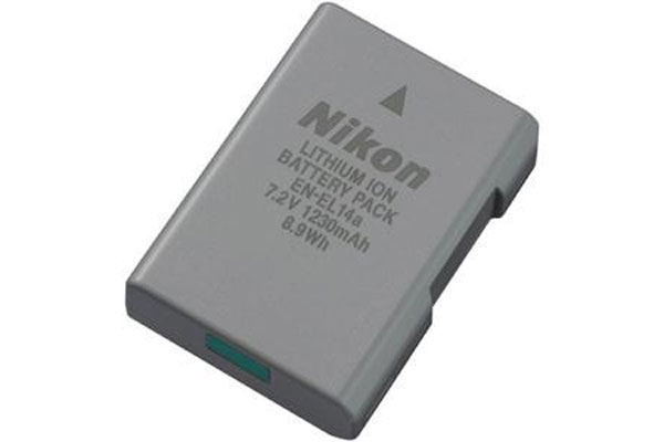 باتری EN-EL14a از نمای جانبی