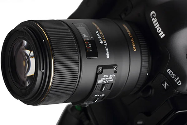 لنز سیگما مدل Sigma 105mm f/2.8 DG OS HSM Macro