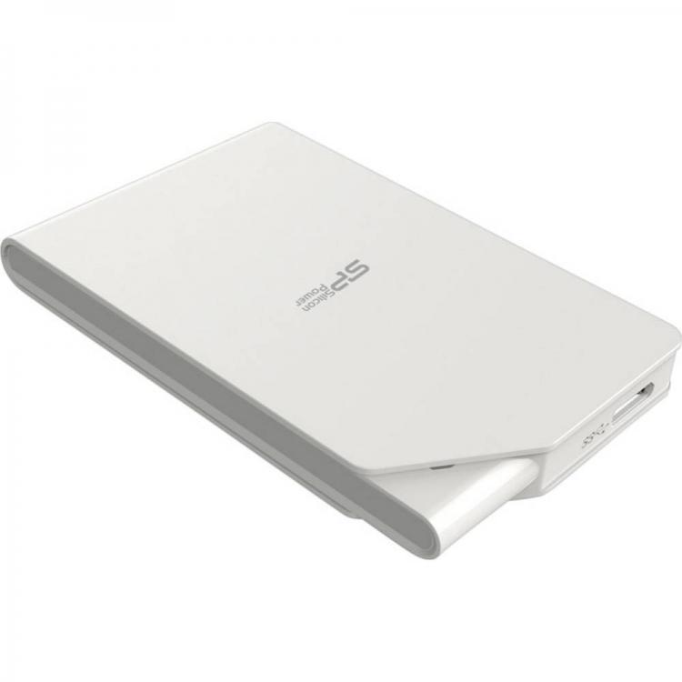 external hard drive 2 TB Silicon Power SO3 white USB 3.0