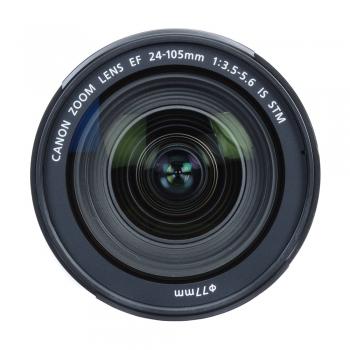 نمای روبرو لنز کانن Canon EF 24-105mm f/3.5-5.6 IS STM