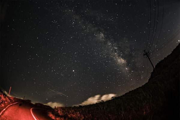 عکاسی آسمان شب