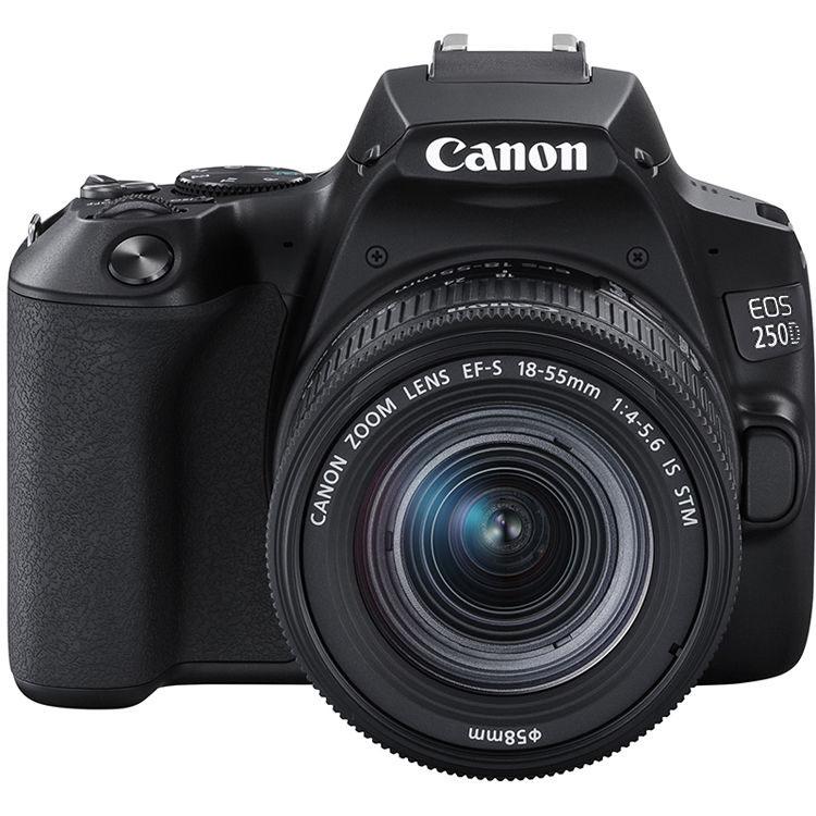 دوربین canon 250D با لنز 18-55 IS STM