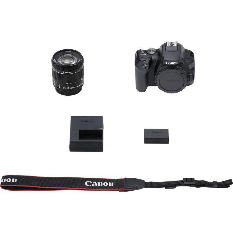 دوربین canon 250D با لنز 18-55 IS STM