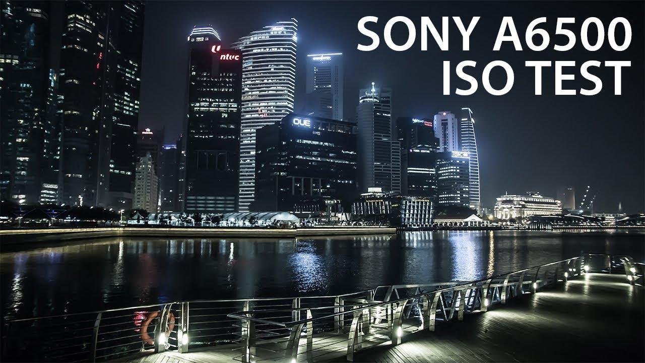 تست ایزوی سونی آلفا 6500