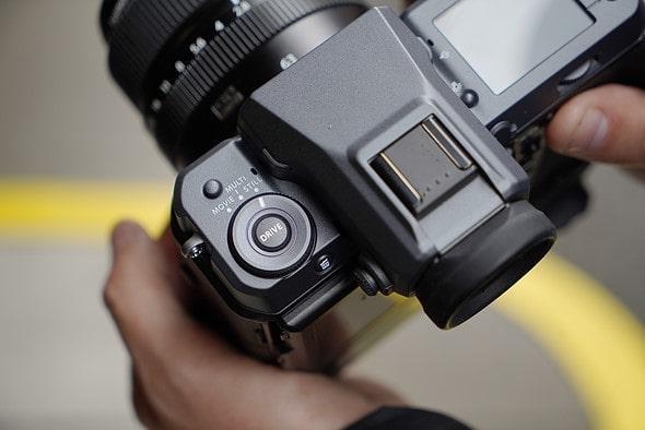 رابط کاربری دوربین فوجی gfx100