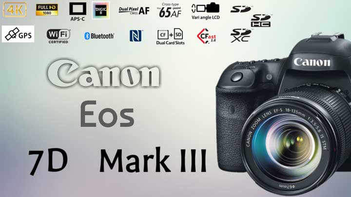 معرفی دوربین کانن Canon 7D Mark III |⭐ دوربین کانن 7D Mark 3 چگونه ...