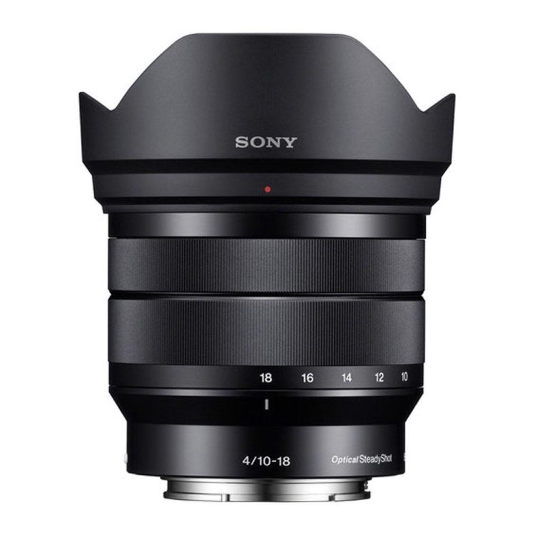 لنز سونی مدل Sony E 10-18 mm f/4 oss