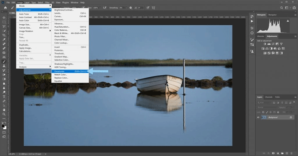 تبدیل عکس رنگی به سیاه و سفید