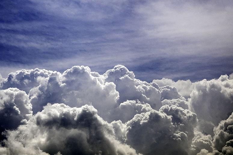 عکاسی از محل تشکیل ابرها