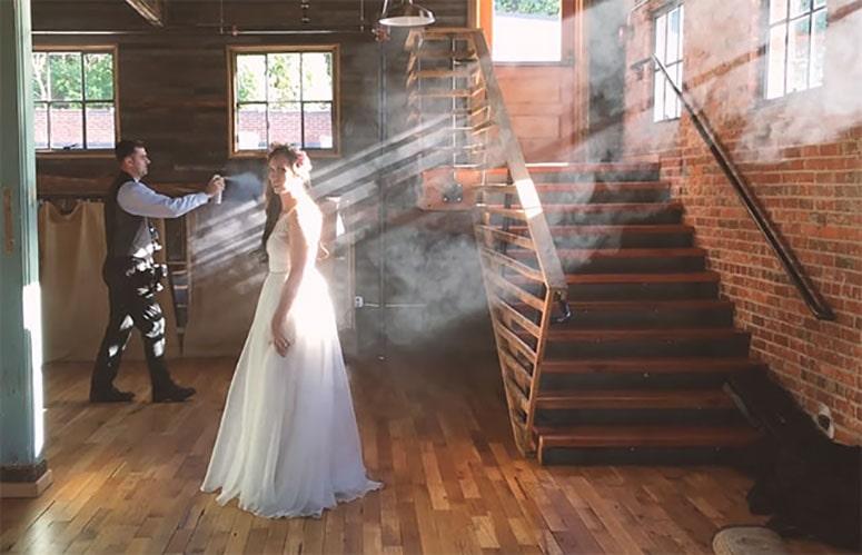 اسپری دود در عکاسی پرتره