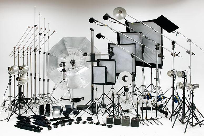 تجهیزات نورپردازی حرفه ای