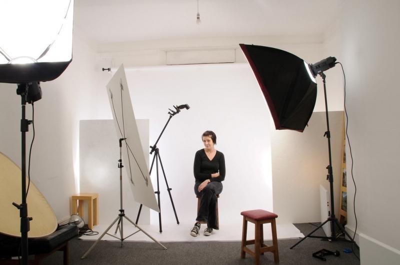 عکاسی پرتره در استودیو خانگی