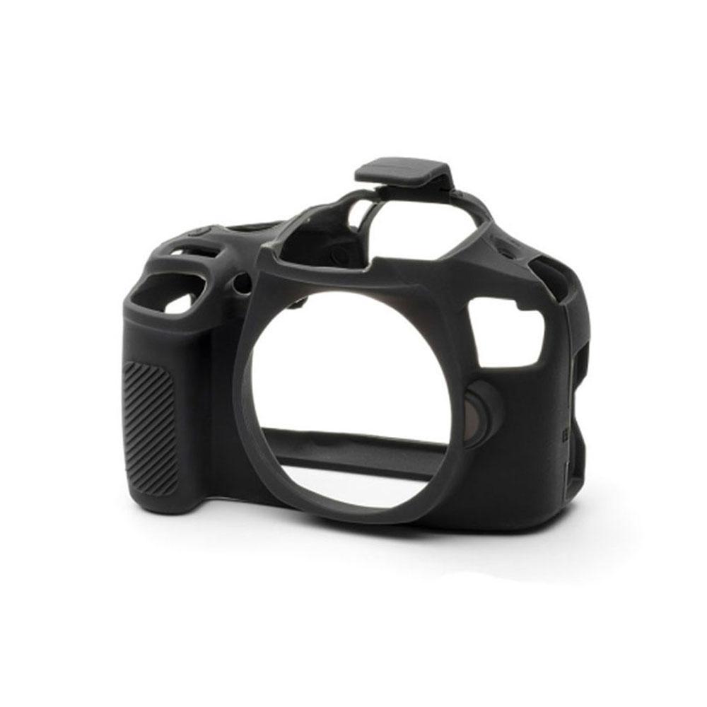 محافظ و کاور سیلیکونی دوربین عکاسی کانن 800D مشکی