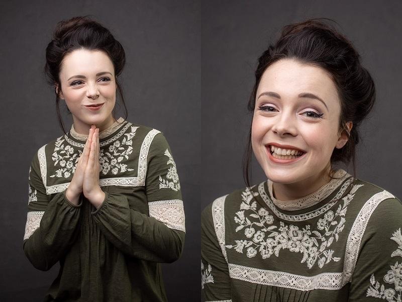 عکاسی پرتره با رینگ لایت