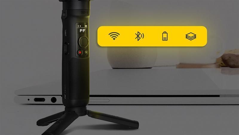 تصویر از تنظیمات گیمبال استابلایزر ژیون کرین Zhiyun-Tech CRANE-M2