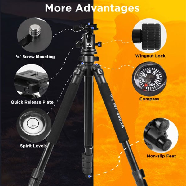 Weifeng WT-6663A Camera Tripod