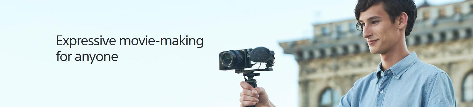 فیلمرداری a6100 سونی