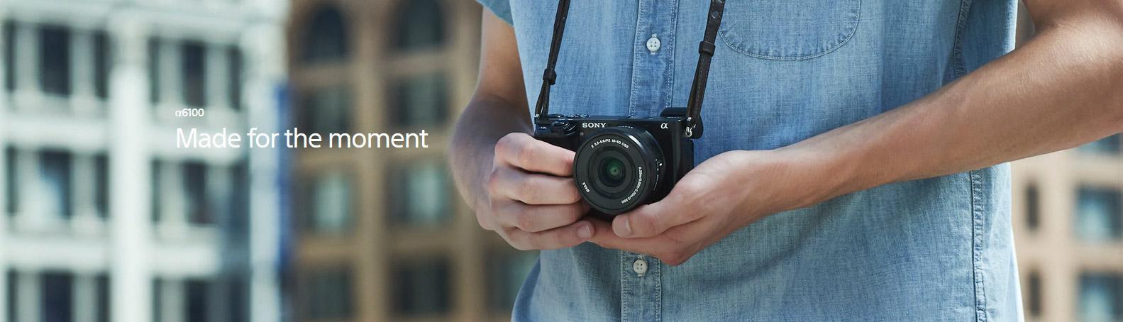 معرفی دوربین a6100-sony