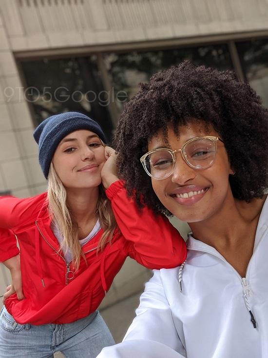 نمونه عکس سلفی با گوشی پیکسل 4