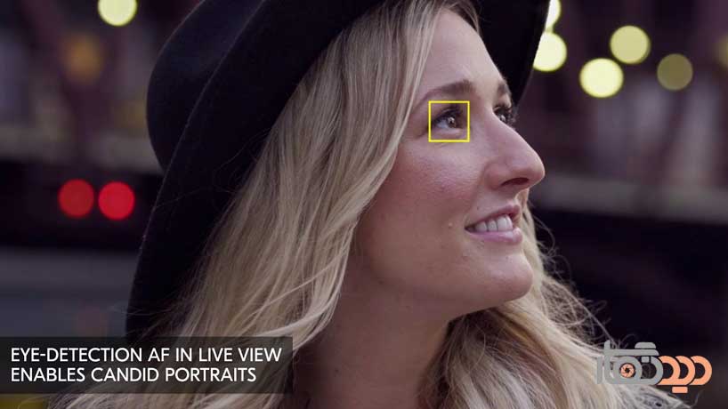 فوکوس چشم در دوربین نیکون D780