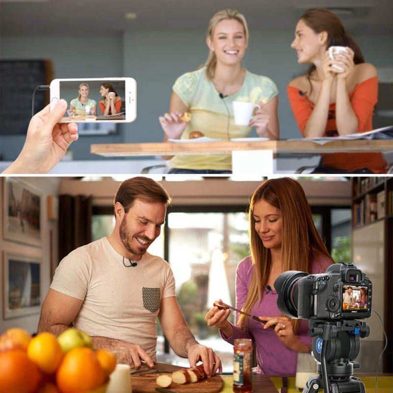 قابلیت اتصال به دوربی میکروفون بویا مدل m1dm