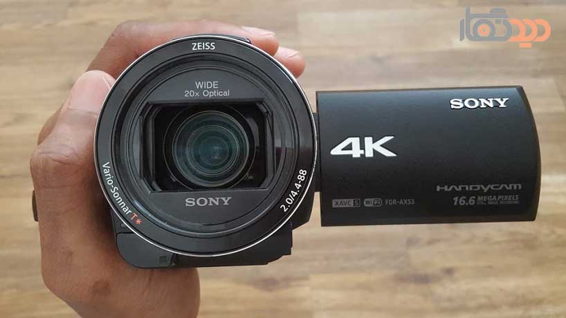 دوربین‌های فیلمبرداری سونی با کیفیت 4k