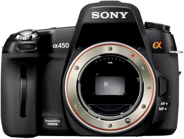 دوربین عکاسی حرفه ای سونی A450 بدنه