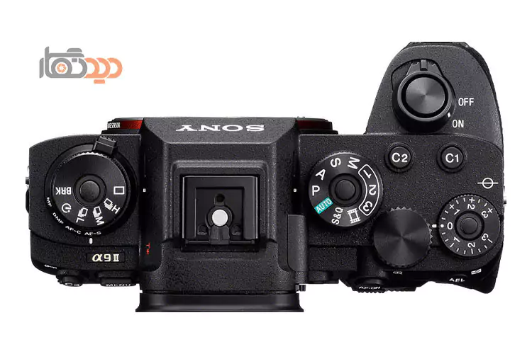 نمای بالای دوربین سونی a9 II