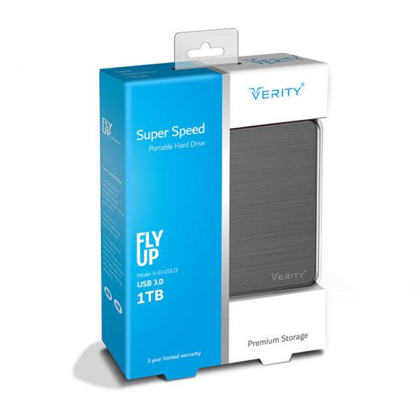 هارد اکسترنال VERITY FLY UP مدل EH20U3 ظرفیت 1TB