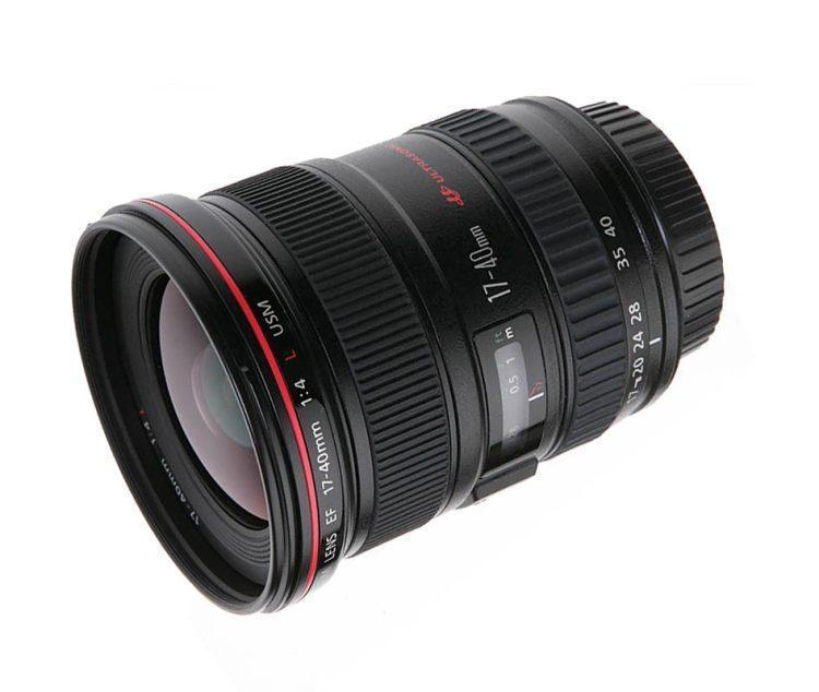 لنز کانن مدل Canon EF 17-40mm f/4L USM